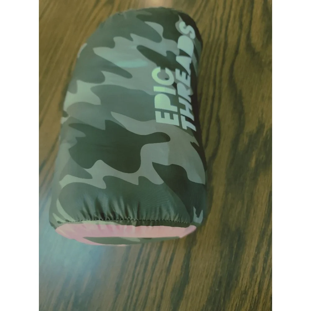 Epic Threads Girls Camo Hooded Puffer Jacket L